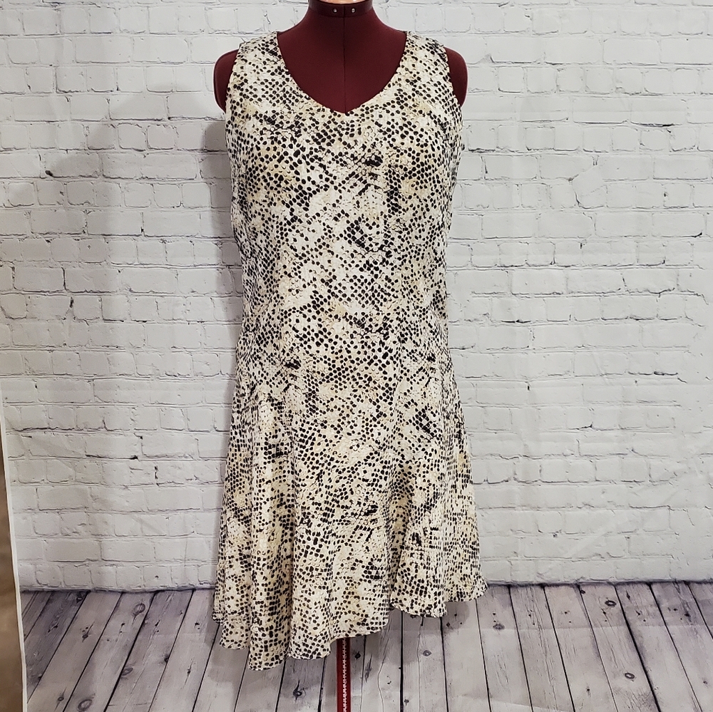TOGETHER Snake Print Dress